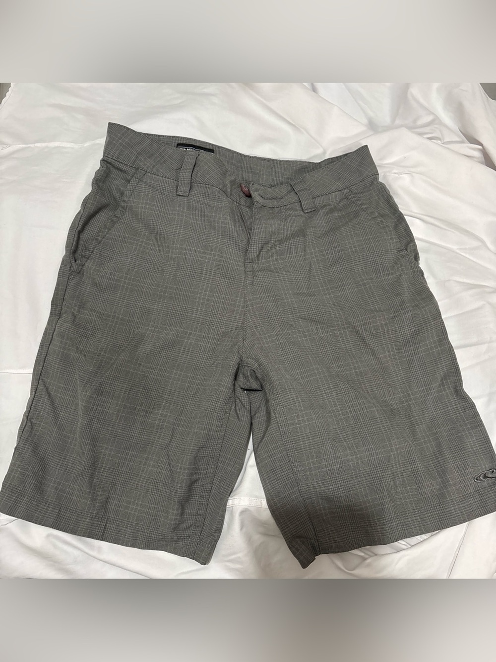 O'Neill Gray Plaid Men's Shorts